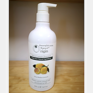Natural Lemon Shampoo Natural Origin PenangGirl.com